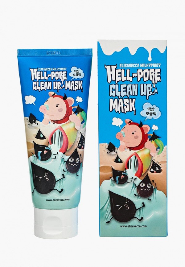 Elizavecca Маска для лица - HELL PORE CLEAN MASK для очищения пор, 100 мл - фото 1