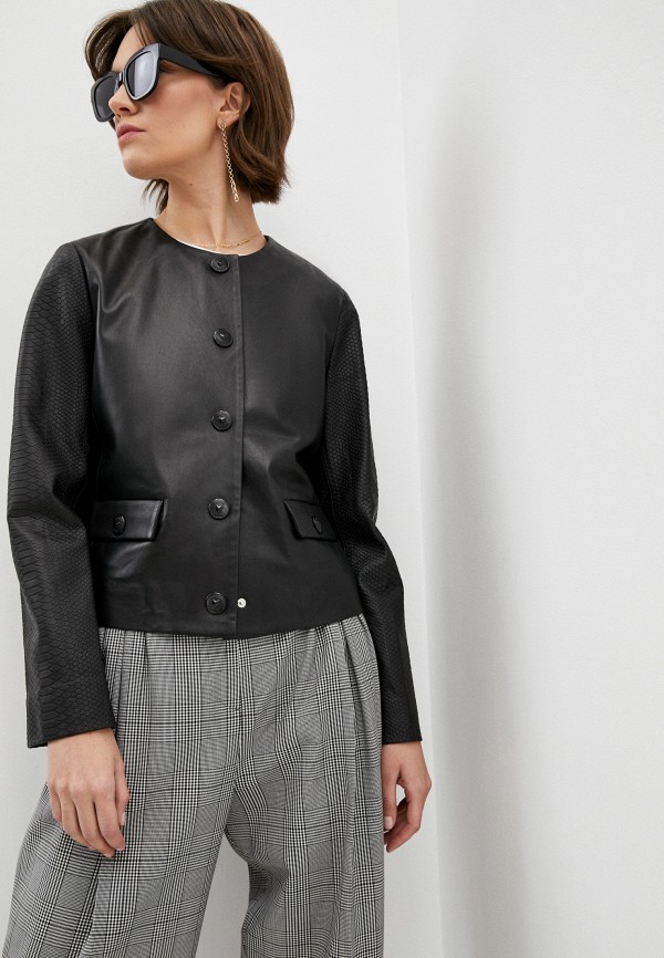 Escada Sport Куртка кожаная - фото 1