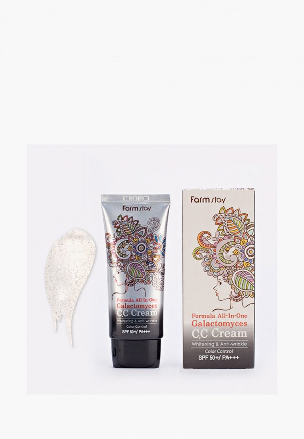 Farmstay CC-Крем для лица - с ферментом галактомисиса SPF50+/PA+++, 50г - фото 1