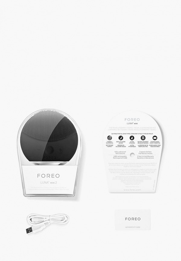 Foreo Прибор для очищения лица - двусторонний, с 8 уровнями пульсации - фото 4