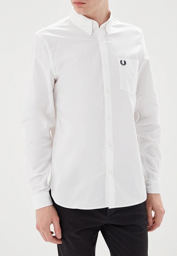 Рубашка Fred Perry, цвет: белый, FR006EMZZX44 — купить в интернет-магазине  Lamoda
