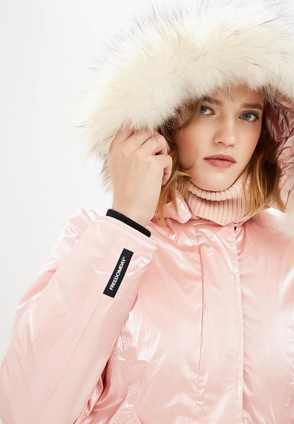 Freedomday Пуховик кожаный - NEW CHAMOIS RD LUREX - фото 4