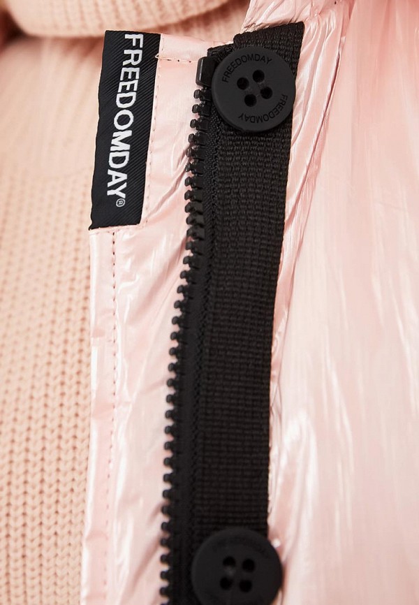 Freedomday Пуховик кожаный - NEW CHAMOIS RD LUREX - фото 5