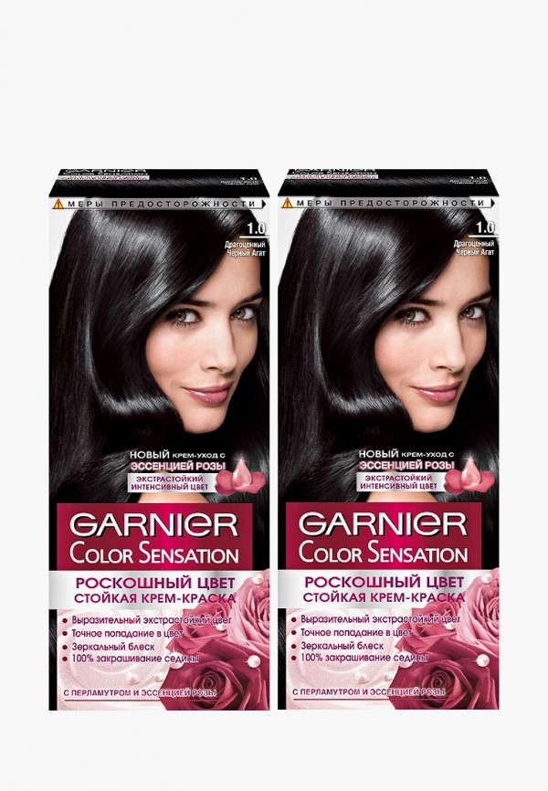 Краска для волос Garnier "Color Sensation, Роскошь цвета",оттенок 1.0 ...
