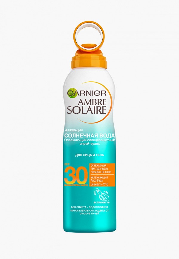 Спрей солнцезащитный Garnier -вуаль Ambre Solaire "Солнечная вода ...
