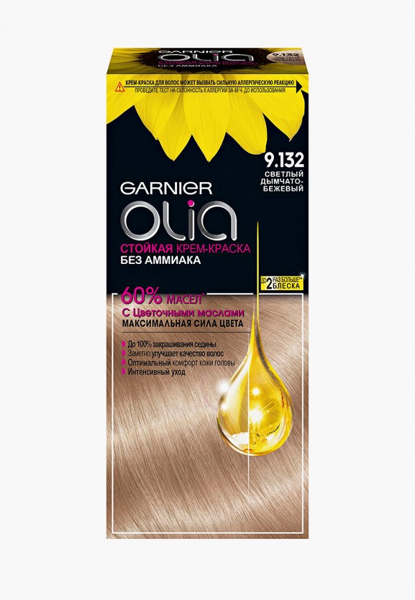 Краска для волос Garnier "Olia" с цветочными маслами, без аммиака ...