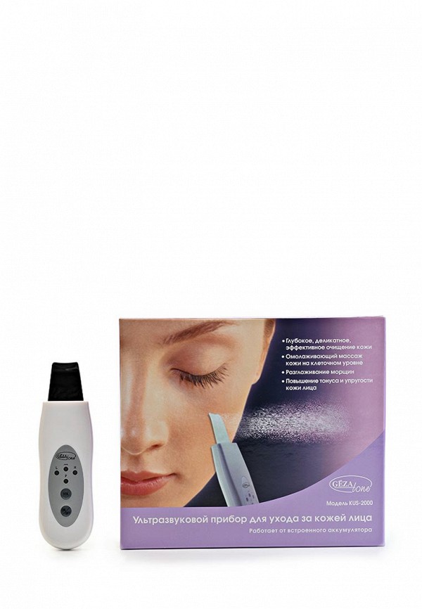 Gezatone Прибор для очищения лица - для ультразвуковой чистки лица KUS-2K - фото 1
