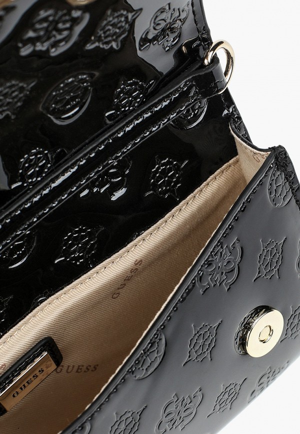 Клатч Guess, цвет: черный, GU460BWFNLS5 — купить в интернет-магазине Lamoda