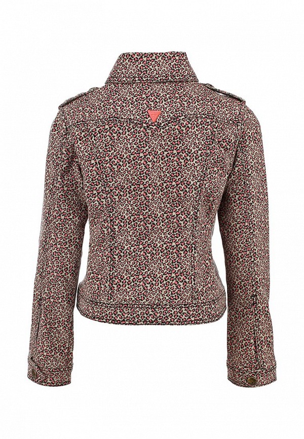 Куртка джинсовая Guess, цвет: розовый, GU460EGAVV39 — купить в интернет ...