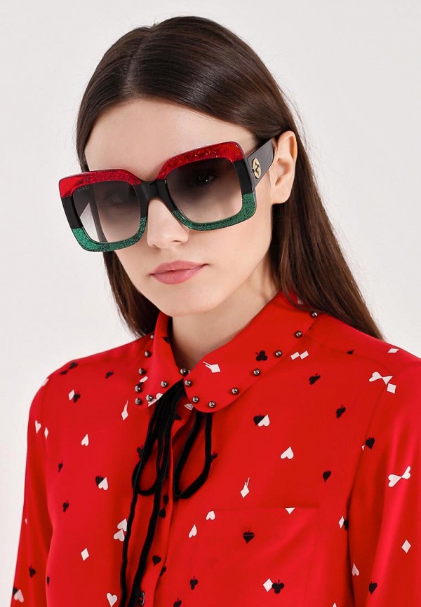Gucci Очки солнцезащитные - GG0083S001 - фото 4