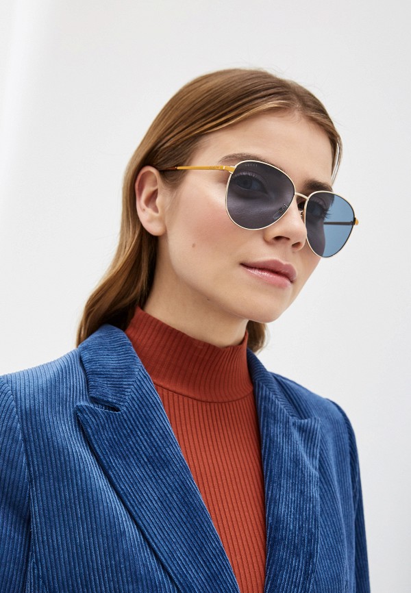 Gucci Очки солнцезащитные - GG0573SK 004 - фото 6