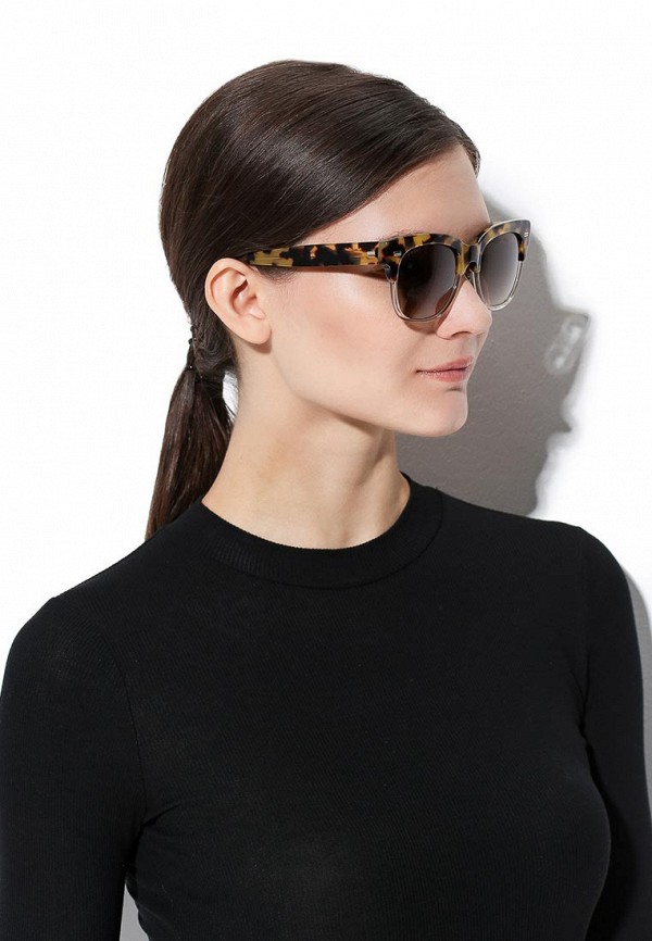 Очки солнцезащитные Gucci GG 3744/S 3MQ, цвет: коричневый, GU641DWEPA66 —  купить в интернет-магазине Lamoda
