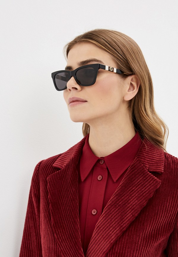 Gucci Очки солнцезащитные - GG0598S 001 - фото 6