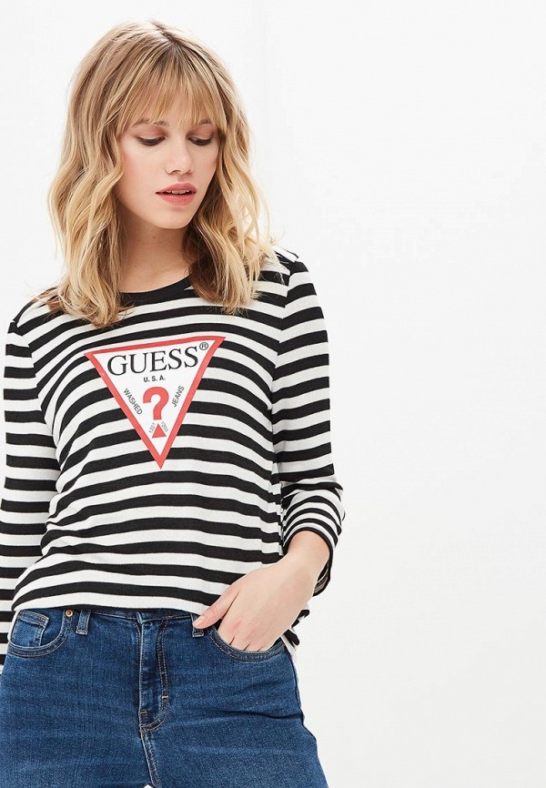 Лонгслив Guess, цвет: мультиколор, GU644EWDKOK8 — купить в интернет ...