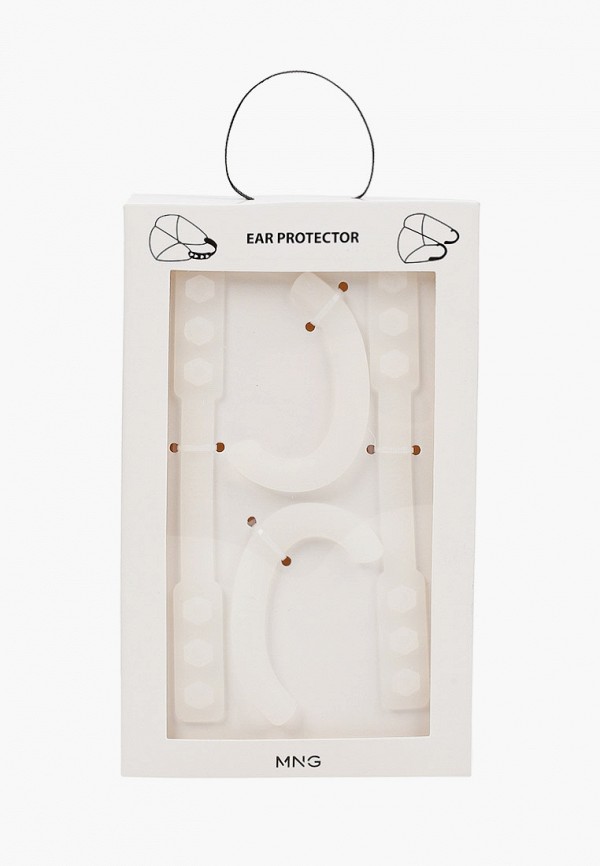 Mango Man Держатели для защитных масок 2 пары - держателей для защитных масок - SILICONE, 2 пары - фото 1