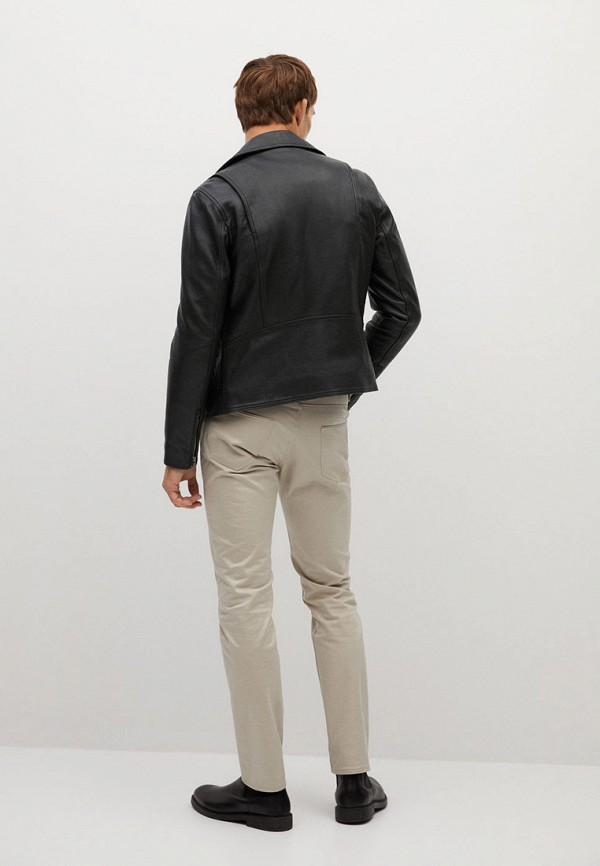 Mango Man Куртка кожаная - - PERFECT - фото 3