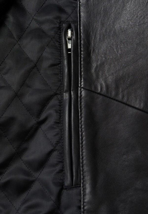 Mango Man Куртка кожаная - - PERFECT - фото 4