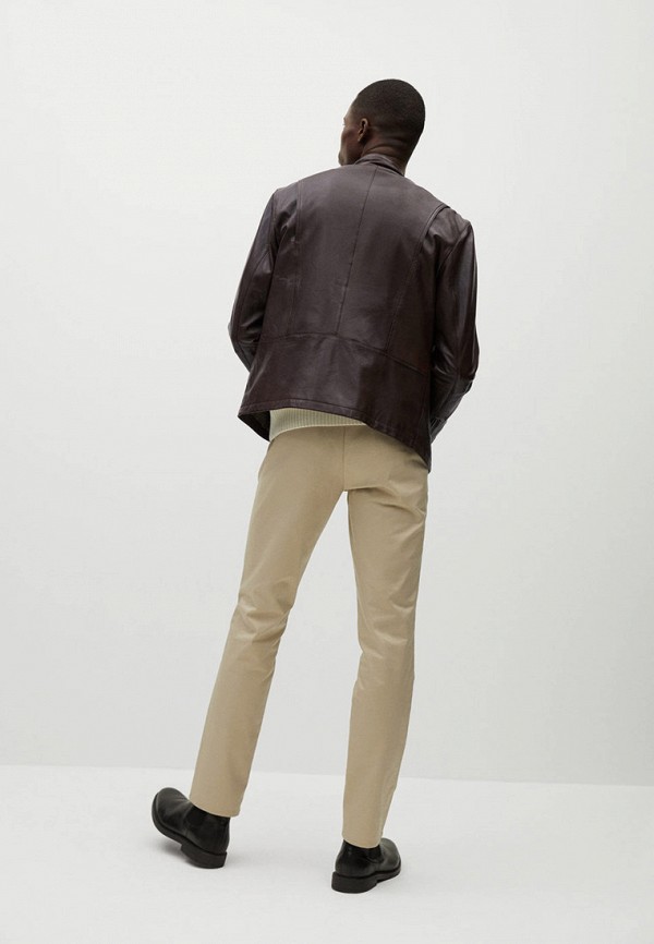 Mango Man Куртка кожаная - - EROS - фото 3