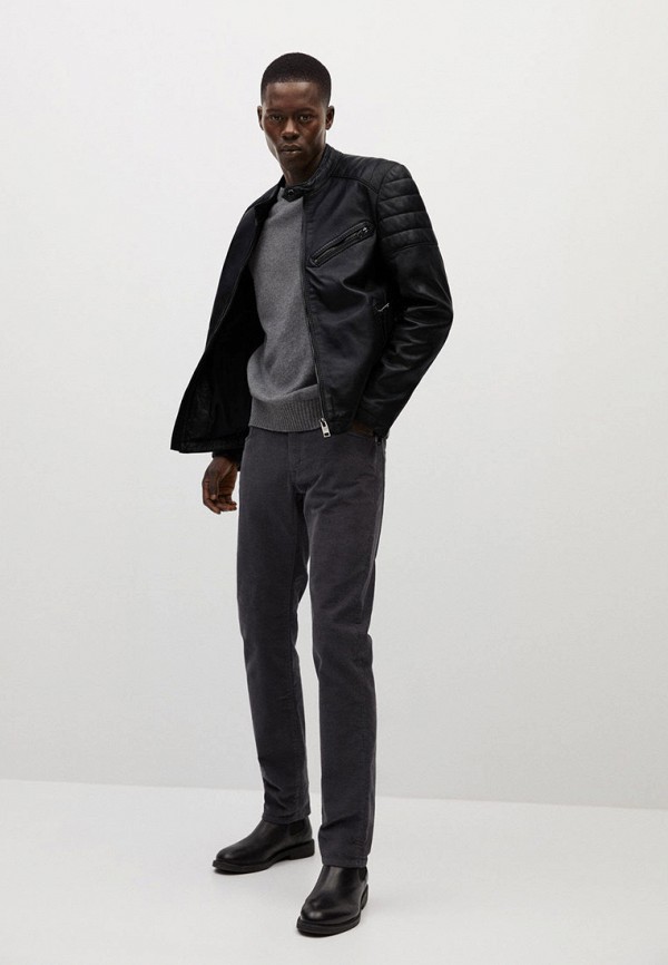 Mango Man Куртка кожаная - - APOLLO7 - фото 2