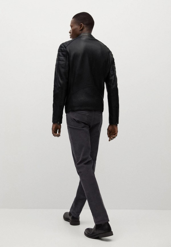 Mango Man Куртка кожаная - - APOLLO7 - фото 3