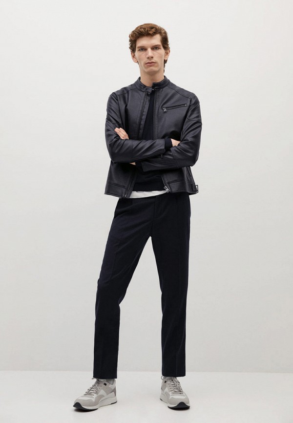 Mango Man Куртка кожаная - - JOSENO2 - фото 2