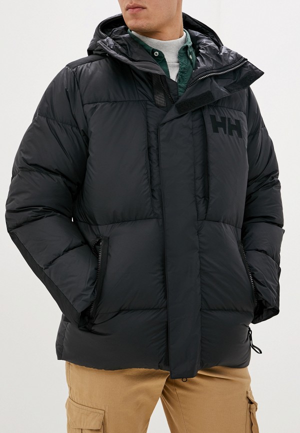 Пуховик Helly Hansen ARCTIC PATROL DOWN PARKA, цвет: черный, HE012EMFQWQ5 —  купить в интернет-магазине Lamoda