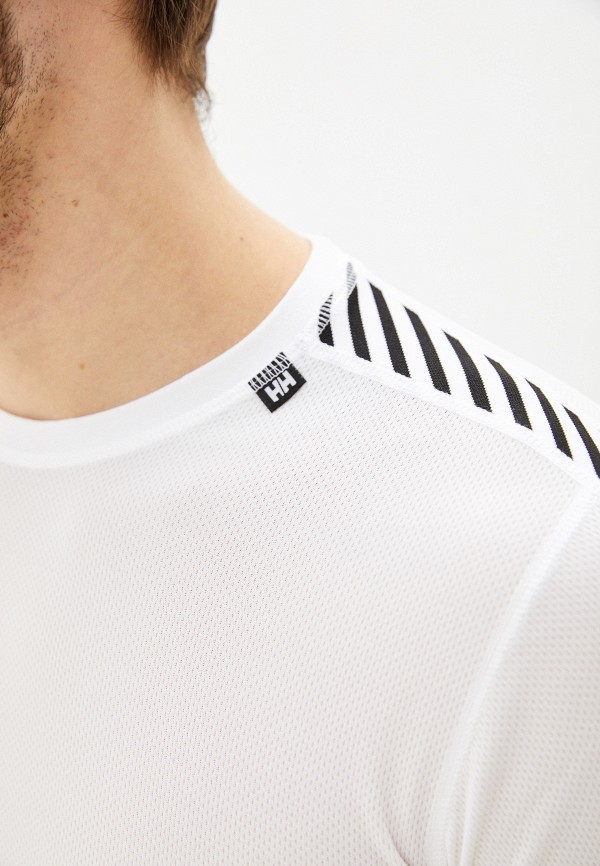 Термобелье верх Helly Hansen HH LIFA STRIPE CREW, цвет: белый ...