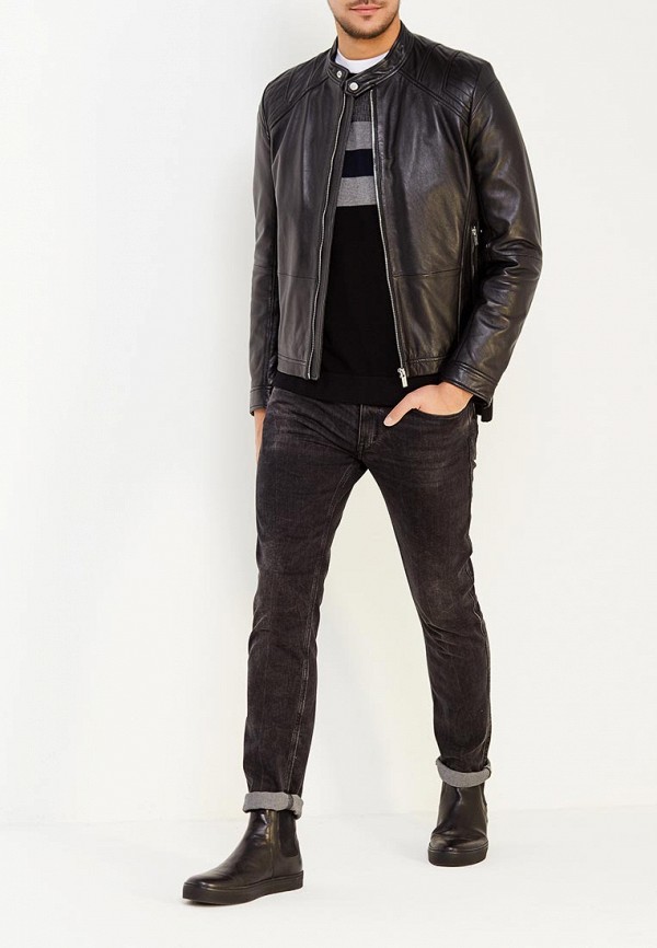 Hugo Куртка кожаная - фото 2