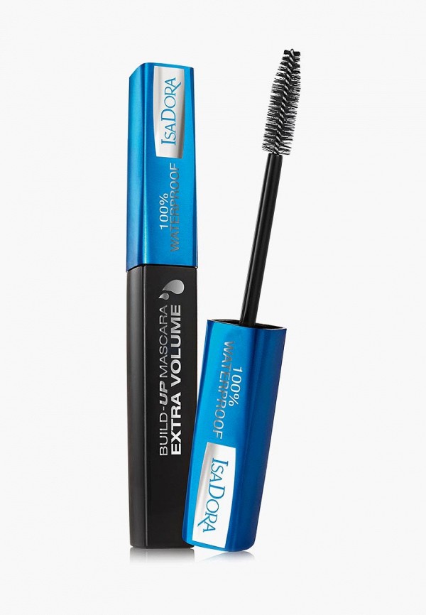 Isadora Тушь для ресниц - водостойкая Build-Up Mascara Extra Volume 100% Waterproof 20, 12 мл - фото 1