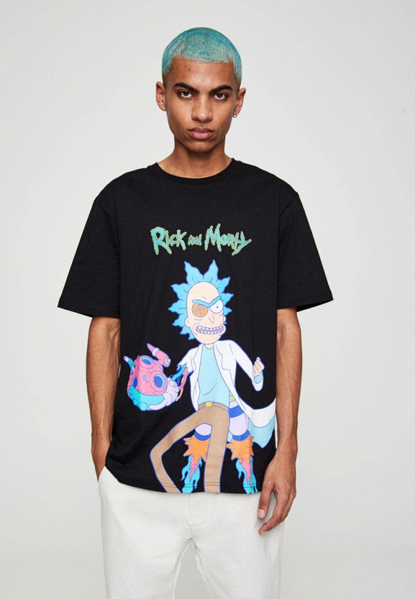pull and bear t shirt rick and morty