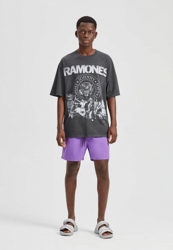 Pull&Bear Футболка - RAMONES - фото 2
