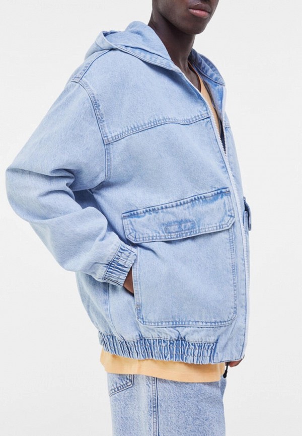 Bershka Куртка джинсовая - фото 4