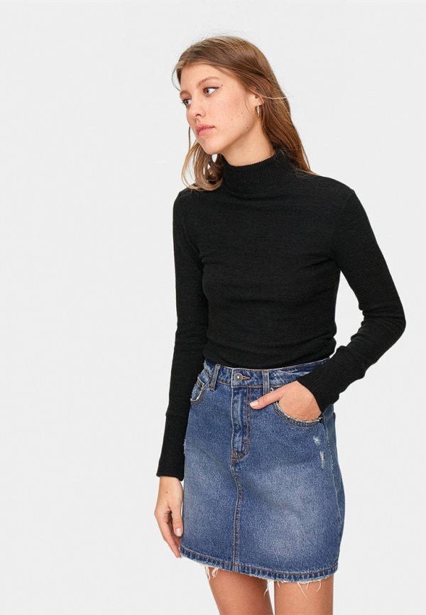 Stradivarius Юбка джинсовая - фото 1