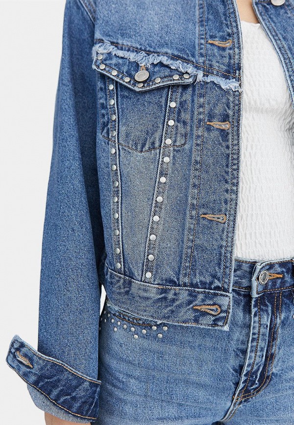 Stradivarius Куртка джинсовая - фото 4