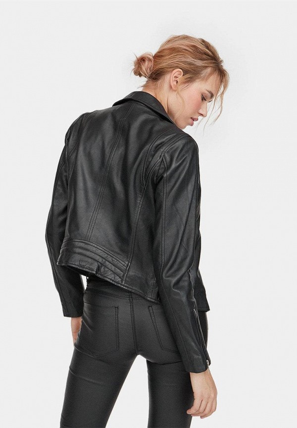 Stradivarius Куртка кожаная - фото 3