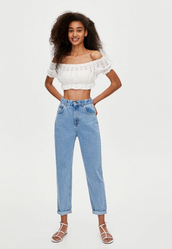 Pull&Bear Джинсы - Mom Fit - фото 5