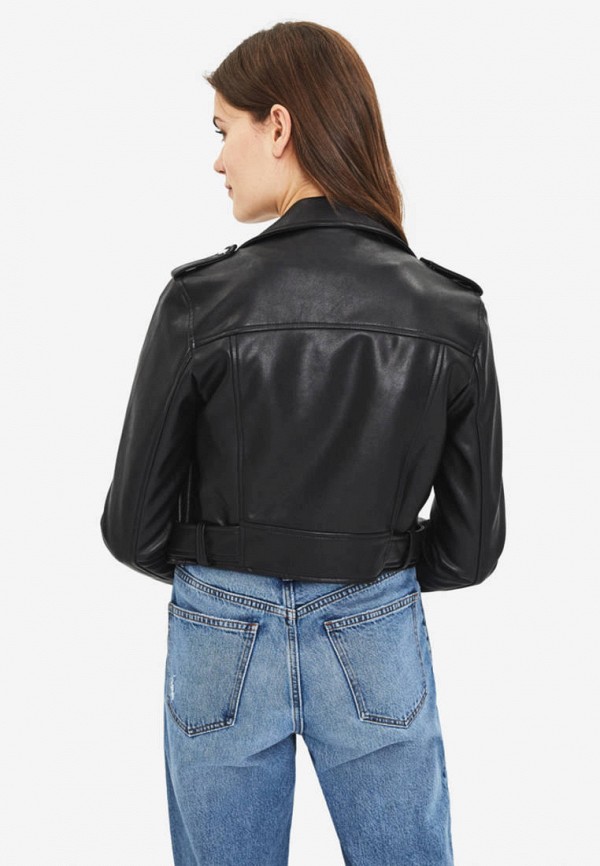 Bershka Куртка кожаная - фото 3