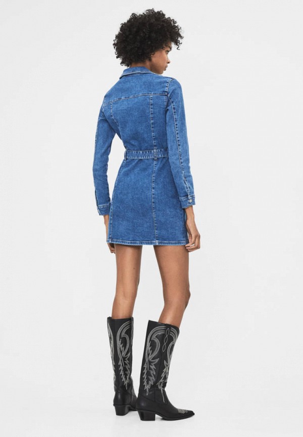 Bershka Платье джинсовое - фото 3
