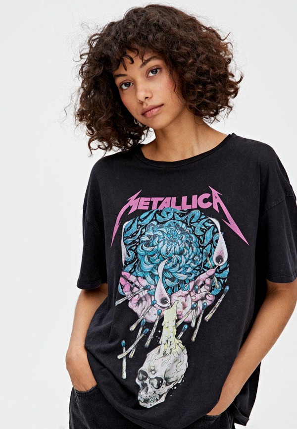 Pull&Bear Футболка - METALLICA - фото 4