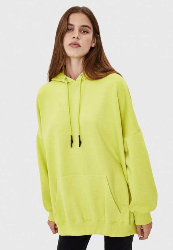 Felpa fluo bershka discount