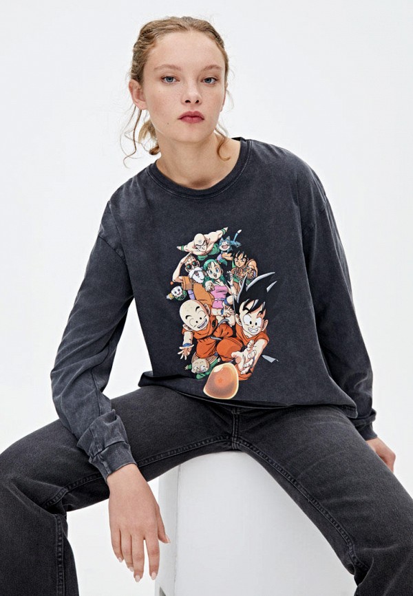 Pull&Bear Лонгслив - DRAGON BALL - фото 4