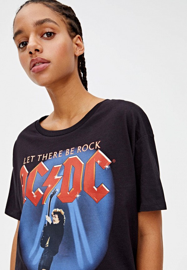 pull and bear acdc shirt