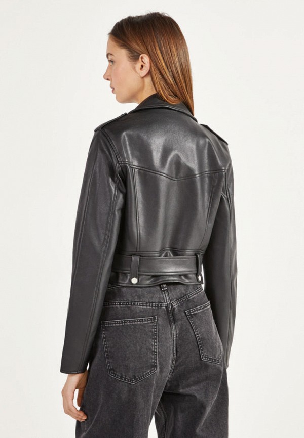 Bershka Куртка кожаная - фото 3