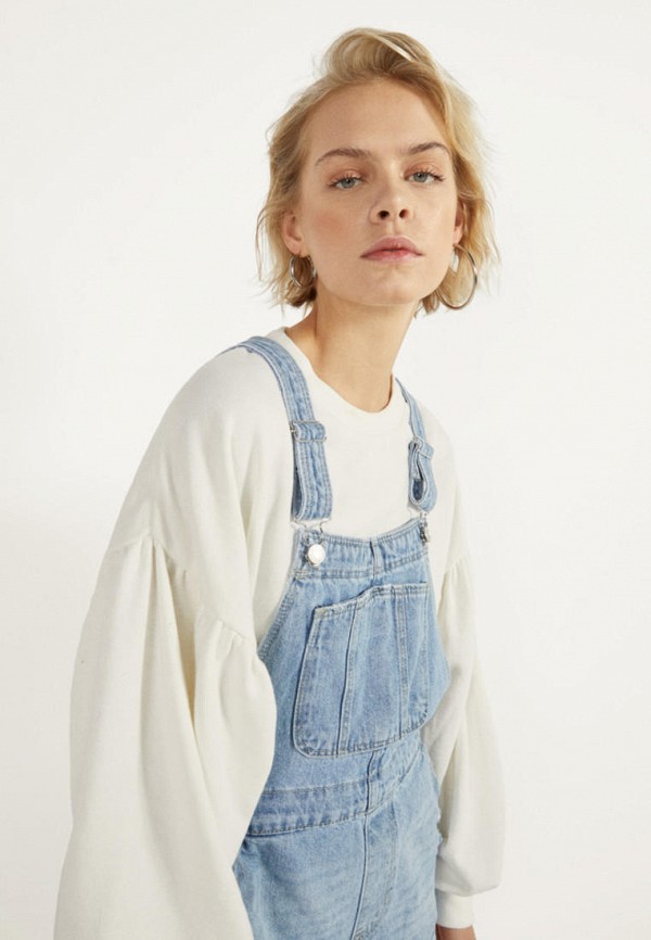 Bershka Комбинезон джинсовый - фото 4