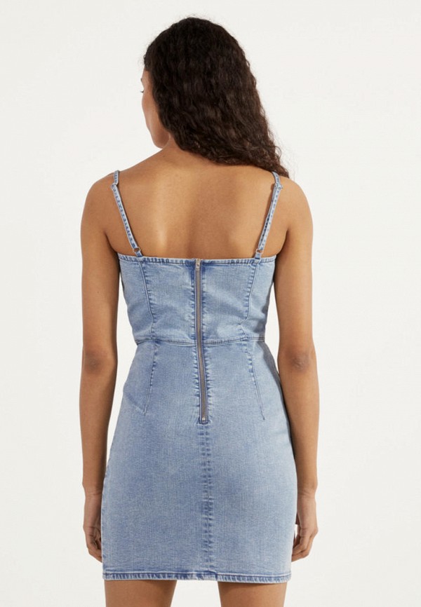 Bershka Платье джинсовое - фото 3