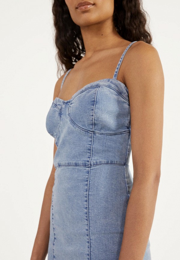 Bershka Платье джинсовое - фото 4
