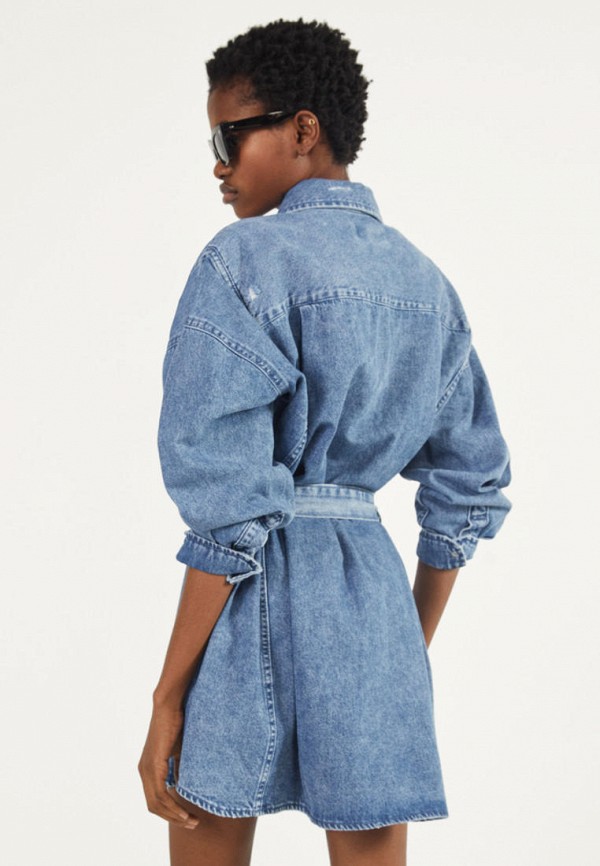 Bershka Платье джинсовое - фото 3