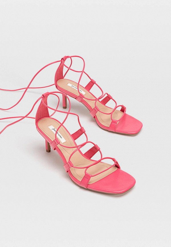 Босоножки Stradivarius, цвет: розовый, IX001XW00KKL — купить в интернет ...