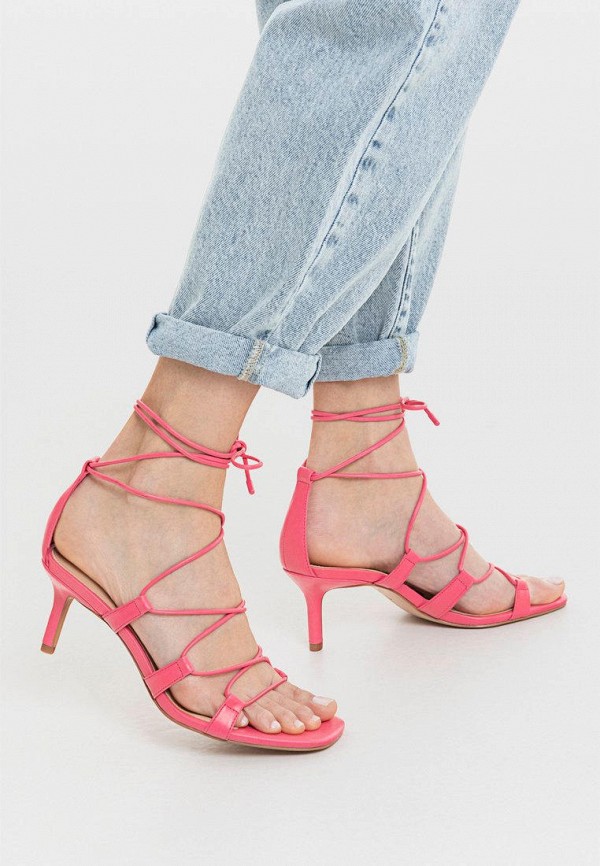 Босоножки Stradivarius, цвет: розовый, IX001XW00KKL — купить в интернет ...
