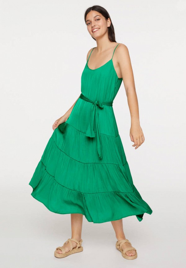 oysho green dress